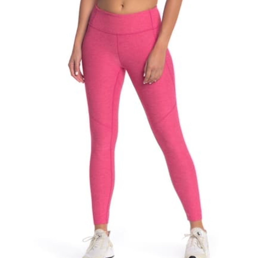 NWOT Outdoor Voices 7/8 Warmup Leggings Tights Pants Flamingo Small